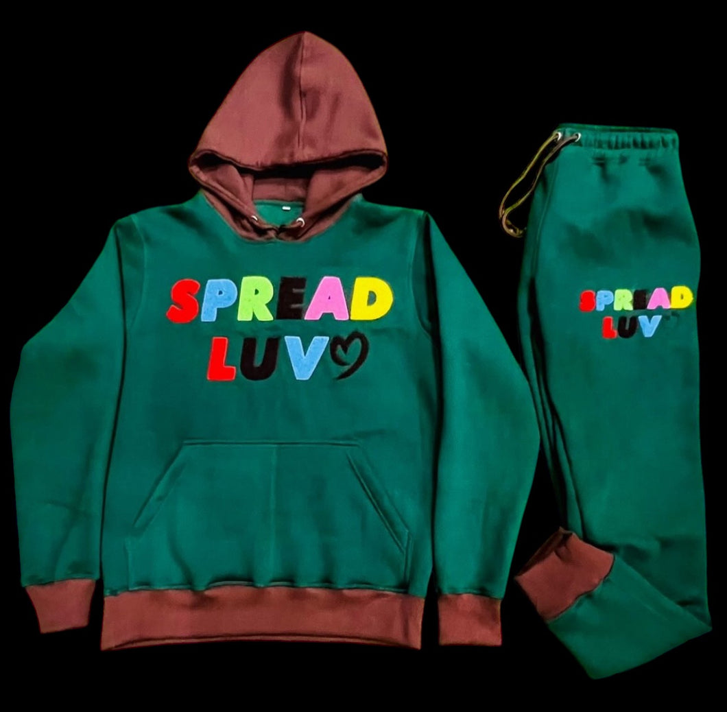 Spread Luv Beef & Broccoli Pull Over SweatSuits - PRE ORDER